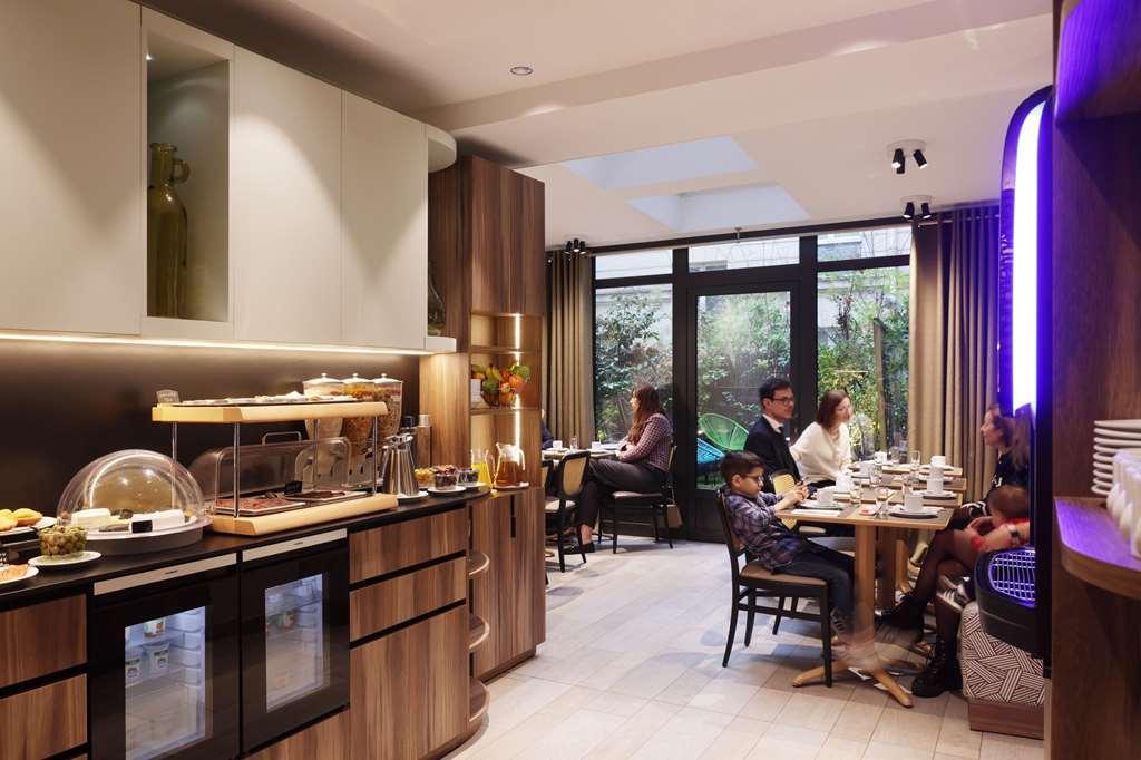 פריז Hotel Eden מסעדה תמונה